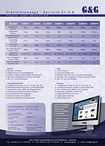 Produktbild G&G E6000Y Präzisionswaage