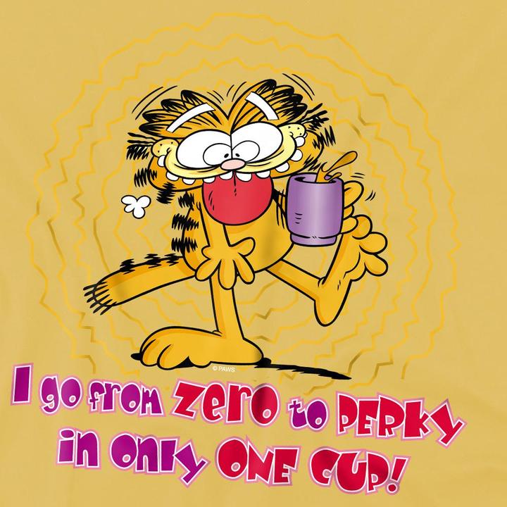 Produktbild Garfield From Zero To Perky TShirt (L)