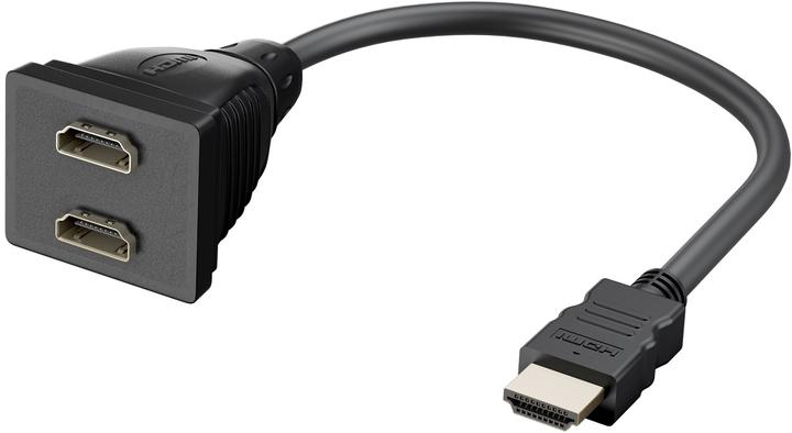 Actual product image Goobay HDMI – HDMI (0.20 m, HDMI)