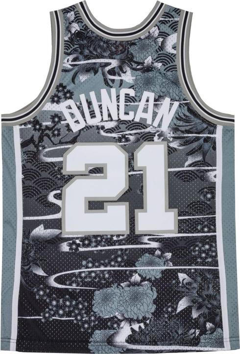 Produktbild Mitchell & Ness Swingman Mesh Jersey San Antonio Spurs ASIAN Tim Duncan - M (M)