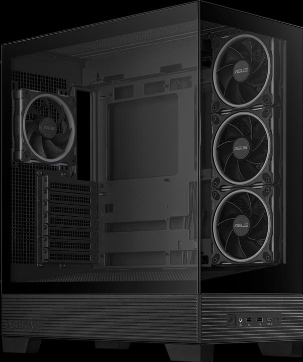 Produktbild ASUS A31 Plus Tg Argb Black (ATX, Mini-ITX, mATX)