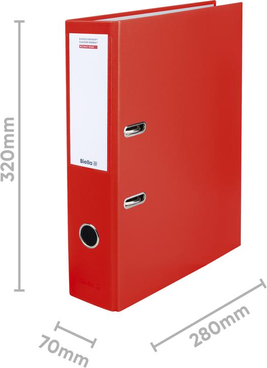 Image du produit Biella dossier fédéral (A4, 70 mm, 1 pièce(s))