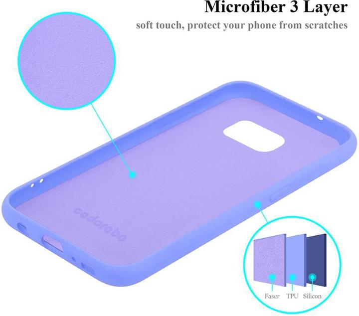 Immagine prodotto Cadorabo Copertura della cassa del silicone liquido TPU (Samsung Galaxy S7 Edge)