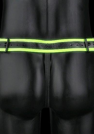 Image du produit Ouch! Buckle Jock Strap - GitD/Black - L/XL (XL)