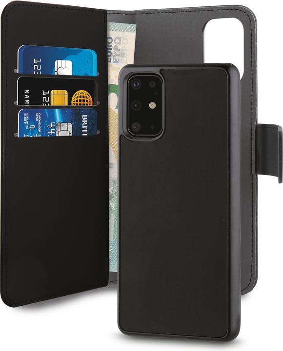 Puro Portafoglio - custodia per Huawei P40 Pro, nero (Huawei P40 Pro)