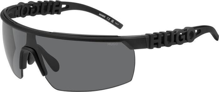 HUGO von Boss HG 1284/s rechteckige Kunststoff -Sonnenbrille für Männer