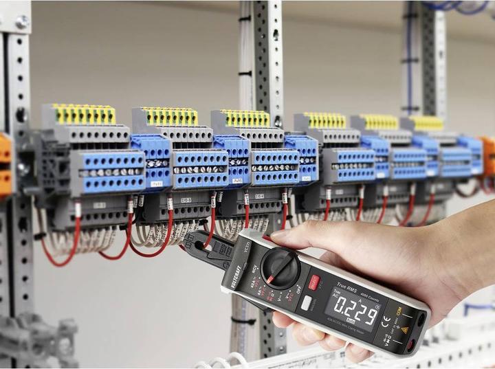 Productafbeelding Voltcraft VC371 Stroomtang digitaal CAT III 600V Weergave (aantal): 4000 (CAT III 600V)
