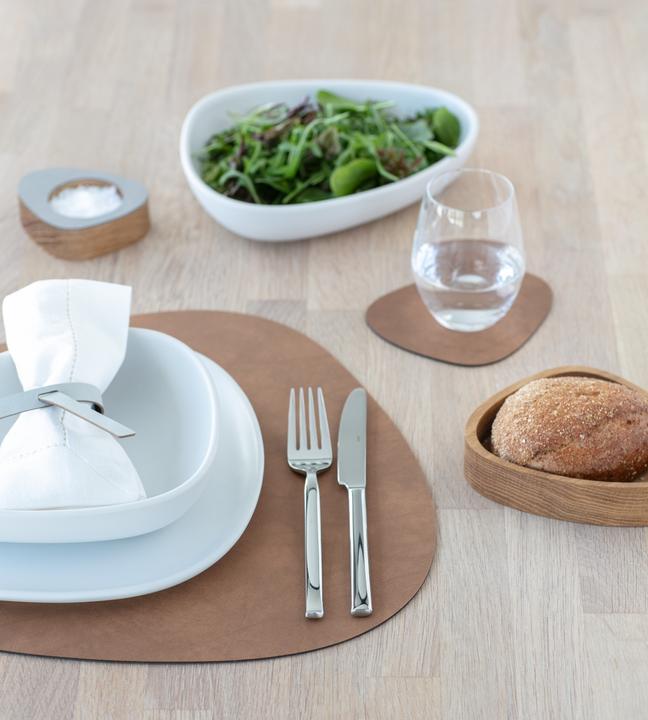 Actual product image Andersign Placemat Curve L, Double Nupo Army Green/Nature, 37x44 cm (1 x, 37 x 44 cm)