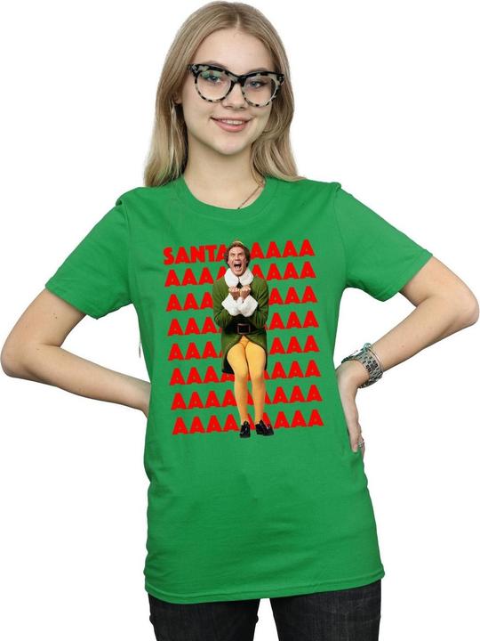 Produktbild Elf Buddy Santa Scream TShirt (M)