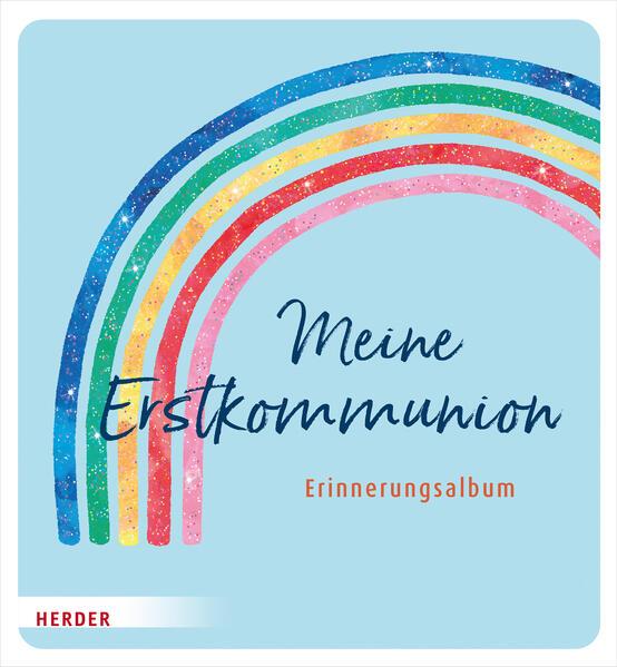 Actual product image My first communion souvenir album rainbow