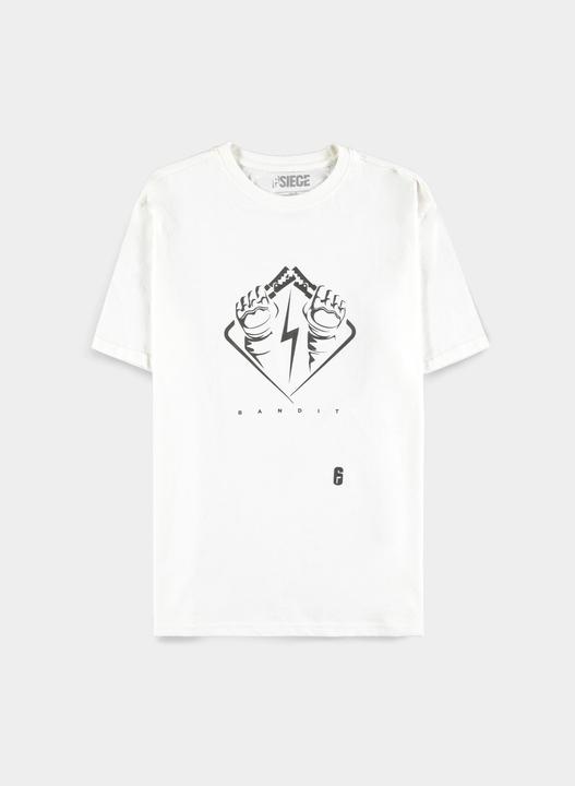 Immagine prodotto Difuzed 6-Siege - Maglietta a maniche corte con stampa a rilievo da uomo - 2XL (XXL)
