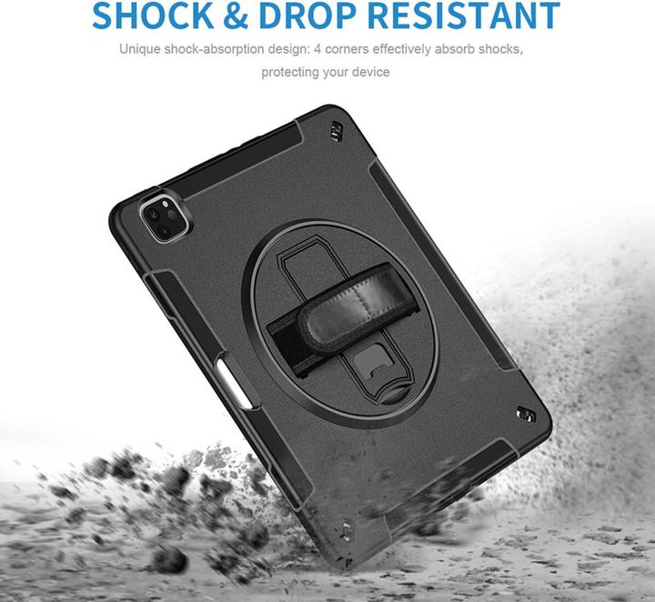 Image du produit 4smarts Grip pour boîtier durci (iPad Pro 12.9 2020 (4. Gen), iPad Pro 12.9 2022 (6e génération), iPad Pro 12.9 2021 (5ème génération), iPad Pro 12.9 2018 (3. Gen))