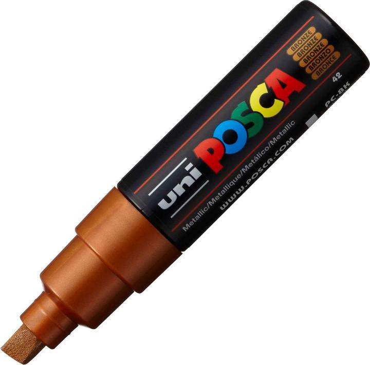 Produktbild Posca Marker PC-8K Keilspitze (Bronze, 8 mm, 1 x)