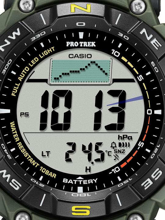 Actual product image Casio Pro-Trek - PRG-340-3ER (Digital watch, 52 mm)
