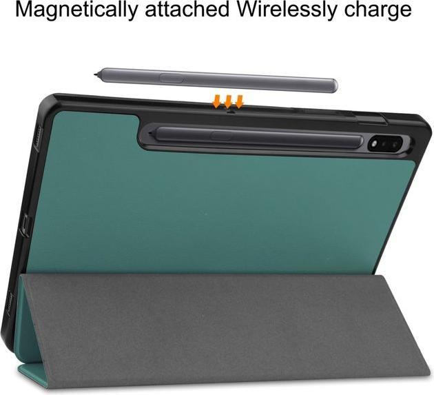 Image du produit MU Classic Étui en cuir pliable trois fois (Galaxy Tab S8)
