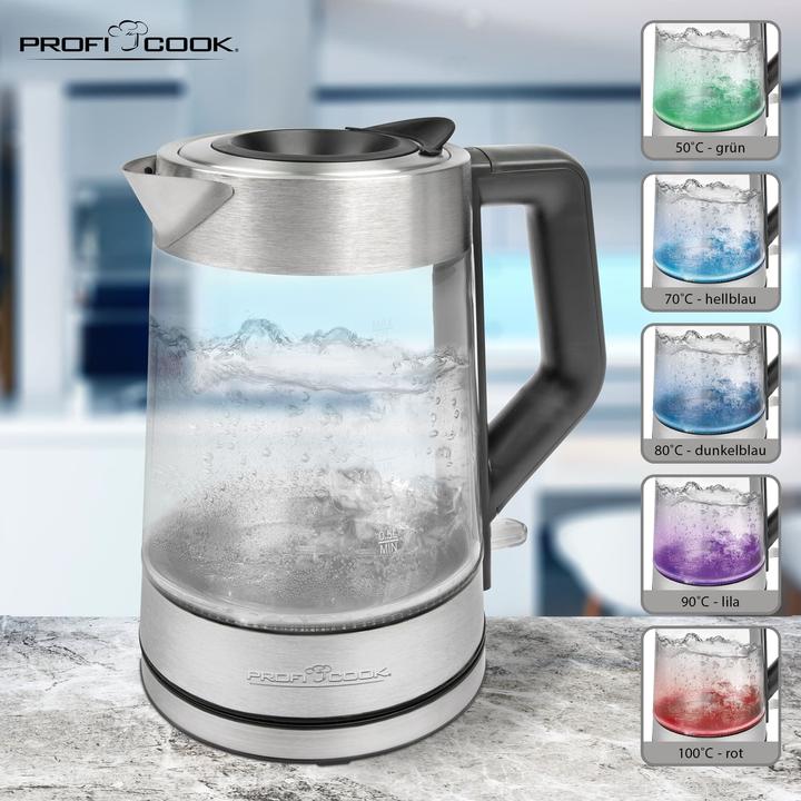 Actual product image Proficook Electric kettle PC WKS 1190 G (1.70 l)