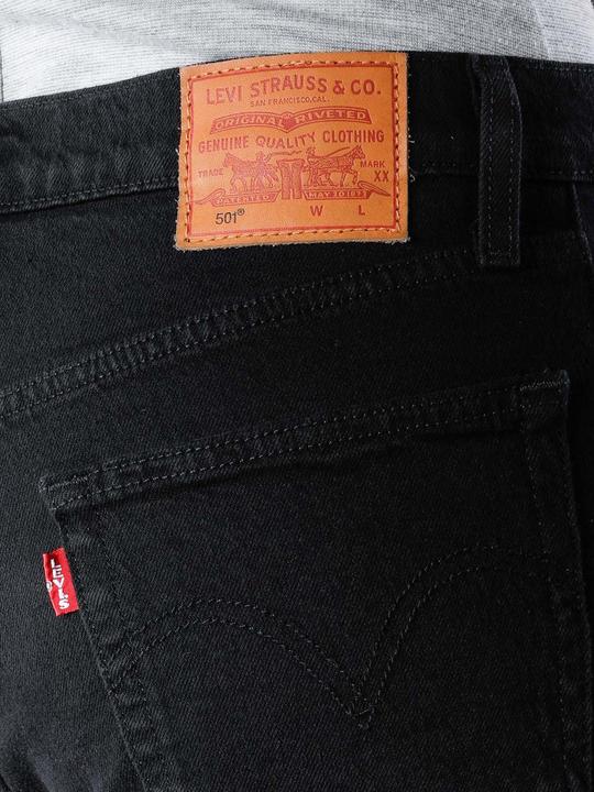 Immagine prodotto Levis 501 Jeans crop nero calore (W28/L30)
