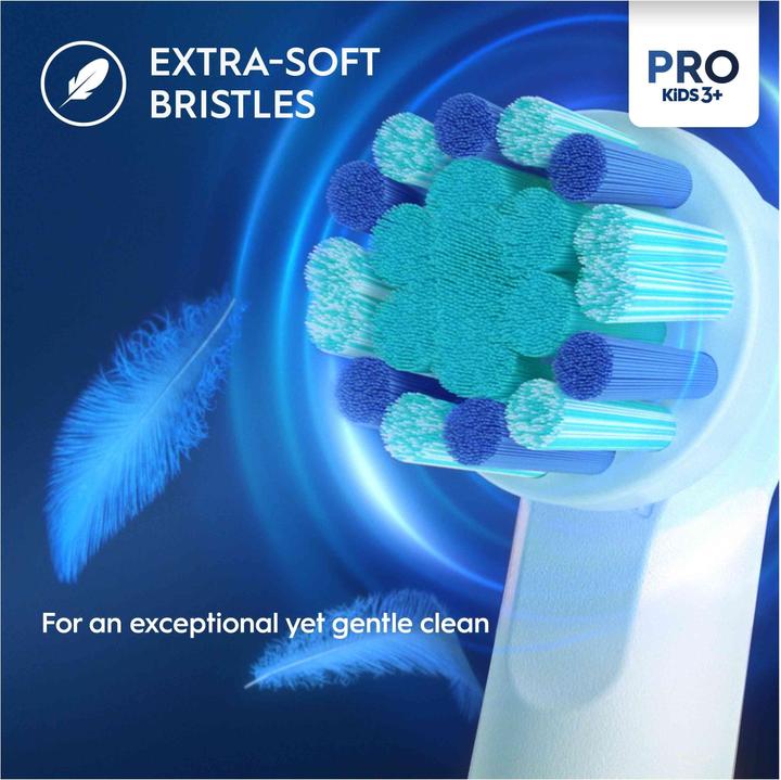 Produktbild Oral-B Ersatzkopf EB10 4 FFS II Blau/Weiss 4 Stück (4 x)