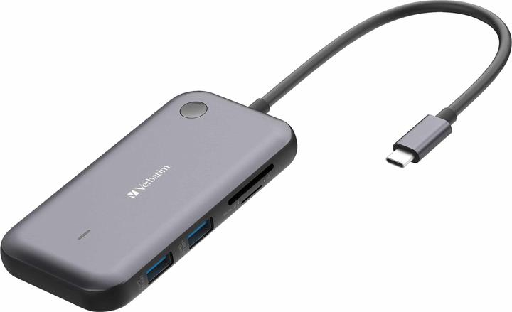 Image du produit Verbatim Adaptateur d'affichage sans fil USB-C 1080P avec concentrateur WDA-01 (USB-C, 1 Ports)