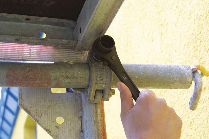 Image du produit KS Tools Clé d'échafaudage réversible (19 mm)