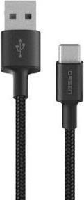 Orsen S9C USB A and Type C 2.1A 1m black (1 m)