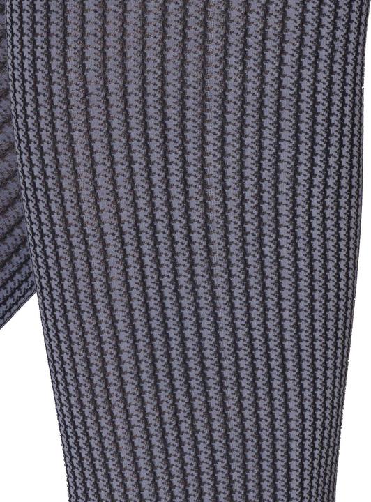 Actual product image Levee Houndstooth tights, colour 712 black-steel, size 36-42 (60 DEN, 36 - 42)