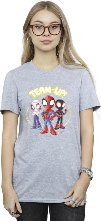 Immagine prodotto Spidey And His Amazing Friends Sketch Maglietta Ampia Donna (5XL)