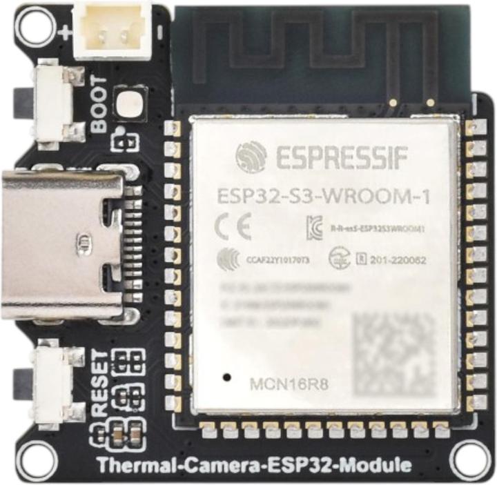 Actual product image WaveShare ESP32-S3 Thermal Wärmebildkamera 45° Module 80×62 Pixels