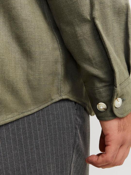 Actual product image Jack & Jones Plus Size Comfort Fit Overshirt Overshirt (5XL)