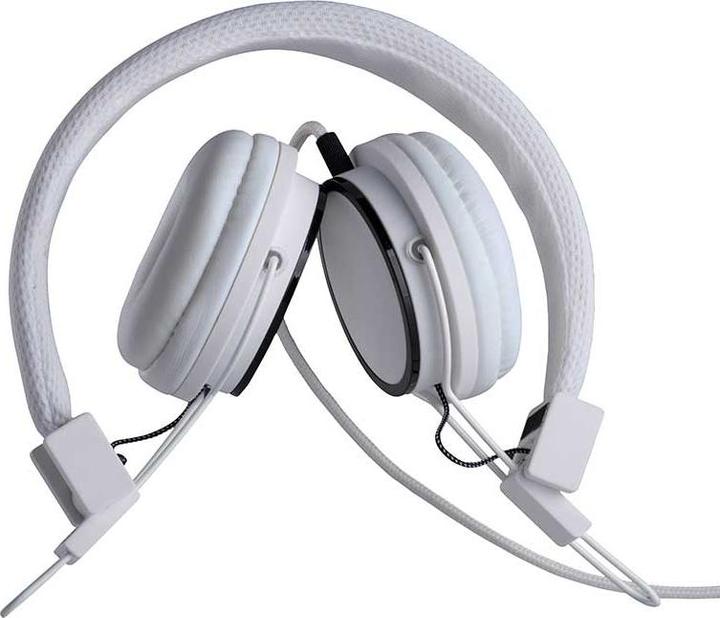 Actual product image Grundig - Neon on-ear headphones (white)