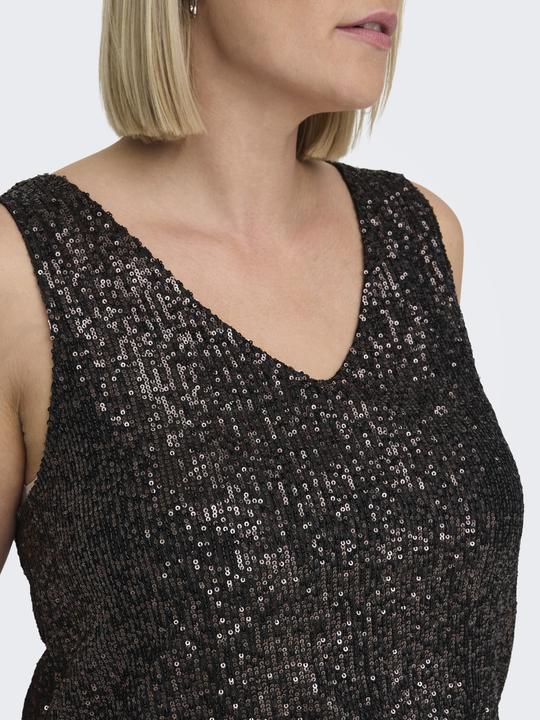 Actual product image Only Regular fit V-neck curve top Top (M)
