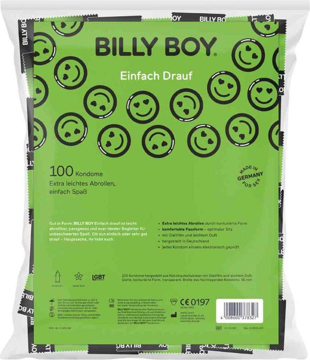 Produktbild Billyboy Billy Boy Einfach Drauf 100 Kondome NETTO (100 Stk.)