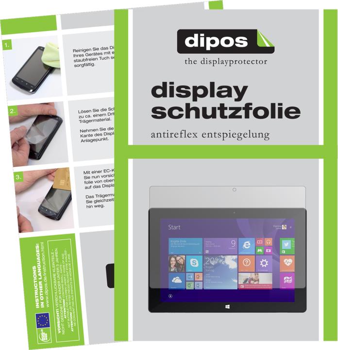Image du produit Dipos Film de Protection d’écran Anti-reflet (2 pièce(s), Surftab Wintron 10.1)