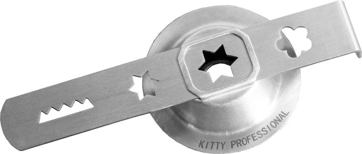 Produktbild Kitty Professional Profi-Fleischwolf "Schredder" - Edelstahl-Fleischwolf inkl. Lochsche...