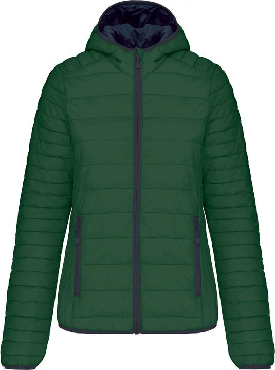 Kariban Leichte Daunenjacke mit Kapuze, Frau