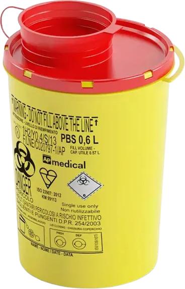 Immagine prodotto Ampri Contenitore per rifiuti AP medical Septoeco PBS6S 0,6lt