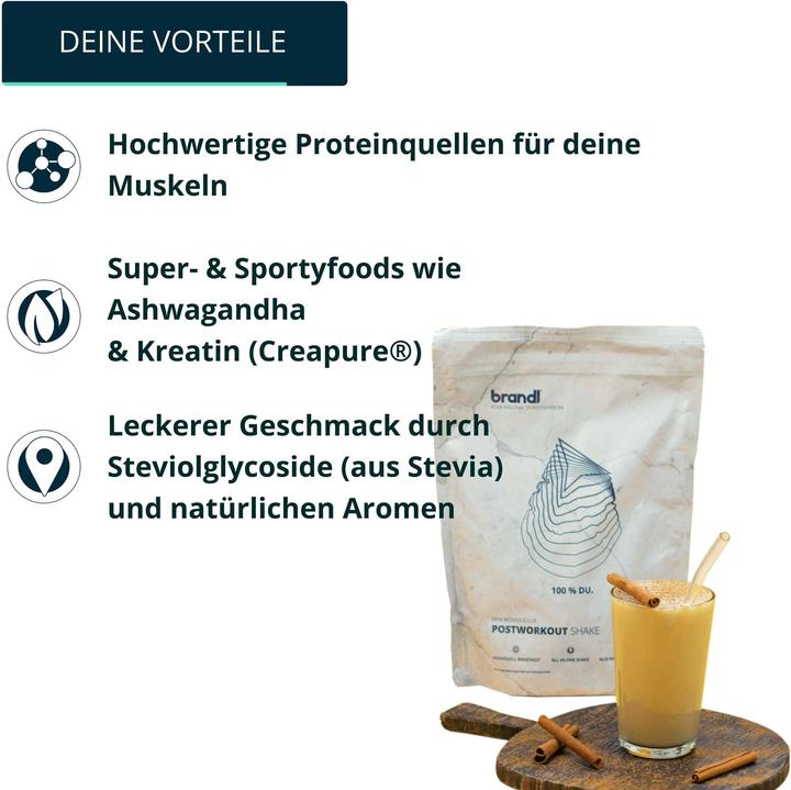 Image du produit Brandl-Nutrition Post-entraînement (Cannelle, 1 pcs, 1000 g)
