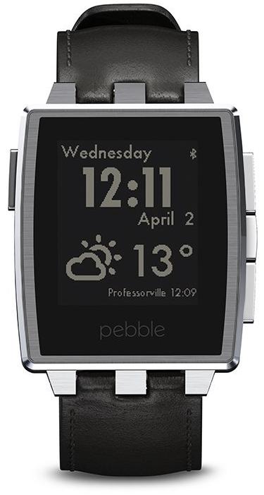 Pebble Smartwatch in acciaio