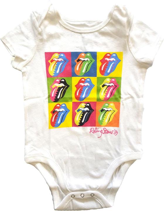 Image du produit The Rolling Stones Foulard bicolore pour bébé (62)