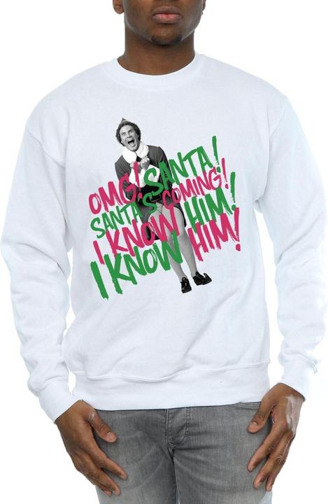 Produktbild Elf Santa's Coming Sweatshirt (L)