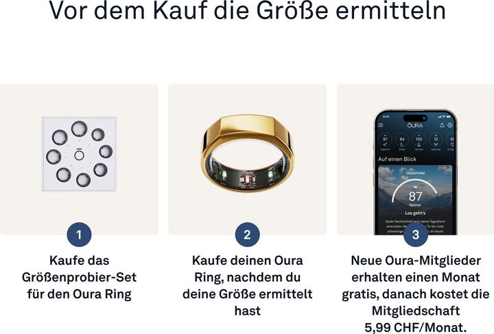 Image du produit Oura Ring Gen3 Heritage (Or)