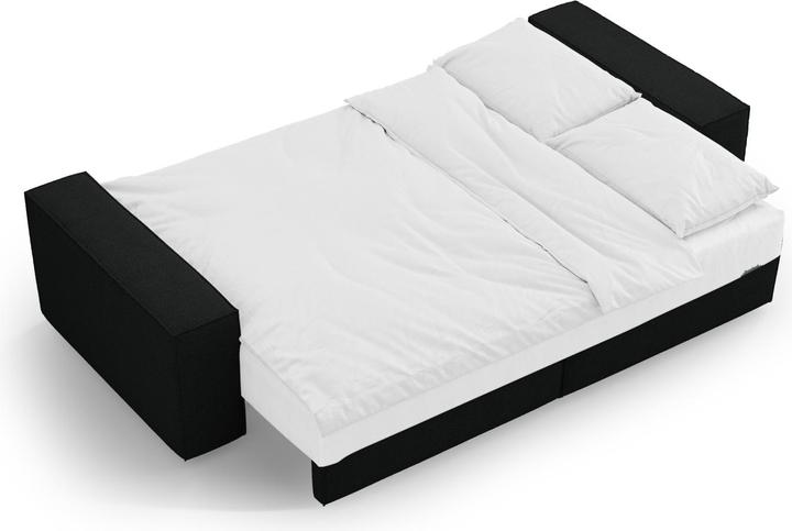 Immagine prodotto Micadoni Divano in bouclé con funzione letto e box, "Jodie", 3 posti, 247x107x86 Realizzato in Europa (2 posti, 3 posti, 4 posti)