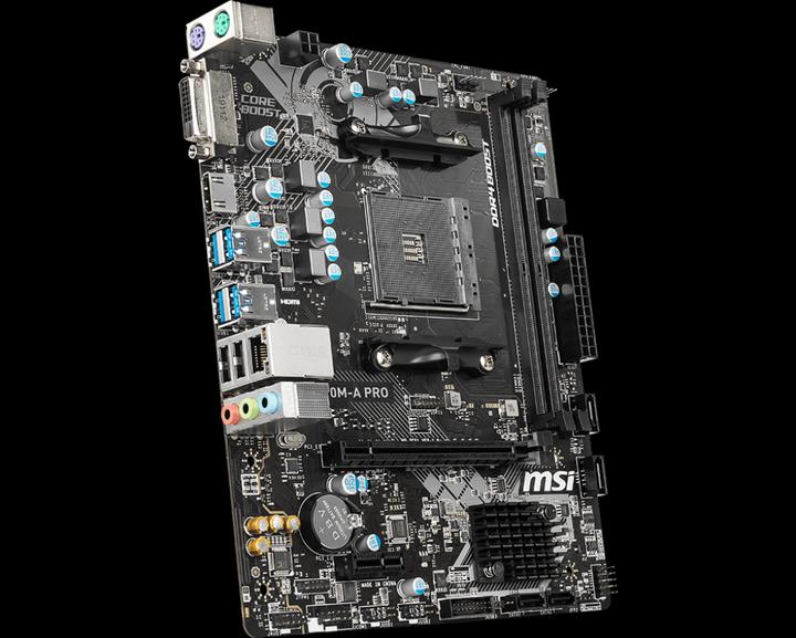 Produktbild MSI A320M-A Pro (AM4, AMD A320, mATX)