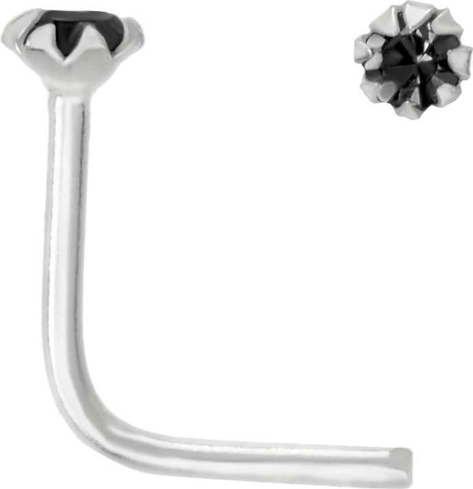 Produktbild Bijouteria Nasenpiercing (Kristall, Silber 925)