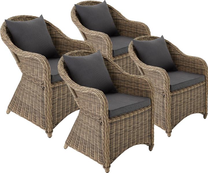 Image du produit tectake Chaise Fauteuil de jardin