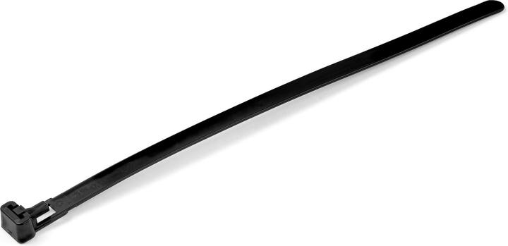 StarTech 20cm(8") Liens de serrage réutilisables, 7mm(1/4") de large, 50mm(1-7/8") de diamètre 22kg(50lb) (Serre-câbles en plastique, 200 mm, 100 pcs)