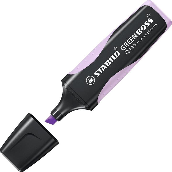Produktbild STABILO GREEN BOSS Pastel Textmarker (Purple, 5 mm, 1 x)