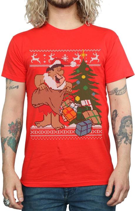 Immagine prodotto The Flintstones Christmas Fair Isle Maglietta Uomo (3XL)