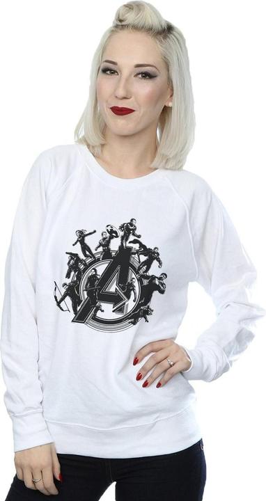 Immagine prodotto Felpa Donna/Ladies Avengers Endgame Hero Circle (L)