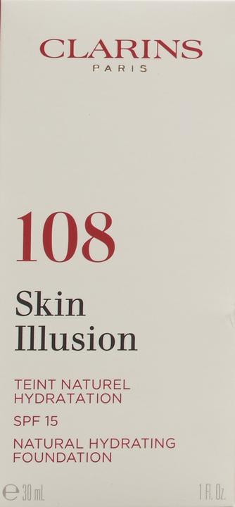 Produktbild Clarins Skin Illusion SPF15 Nr. 108 - Sand (Nr. 108 - Sand)